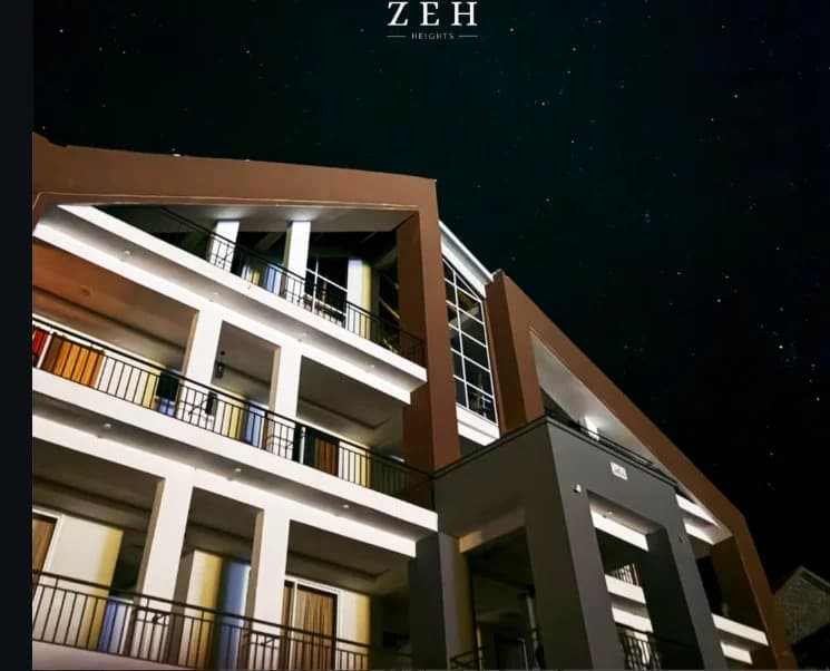 Evening atmosphere near ZEH Heights